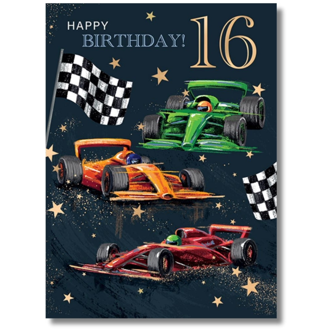 Noel Tatt Happy Birthday! 16 - Greeting Card