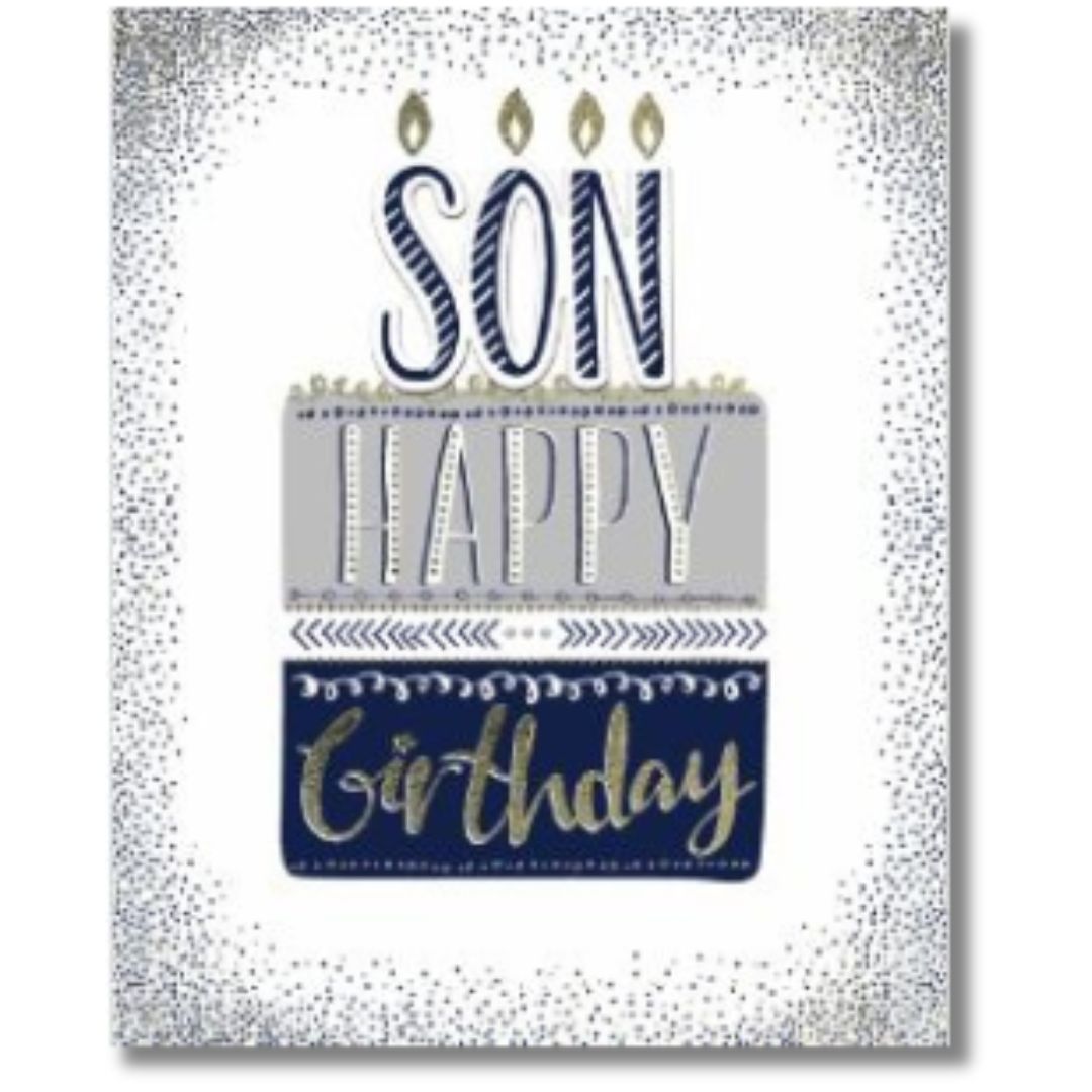 Noel Tatt Son Happy Birthday - Greeting Card