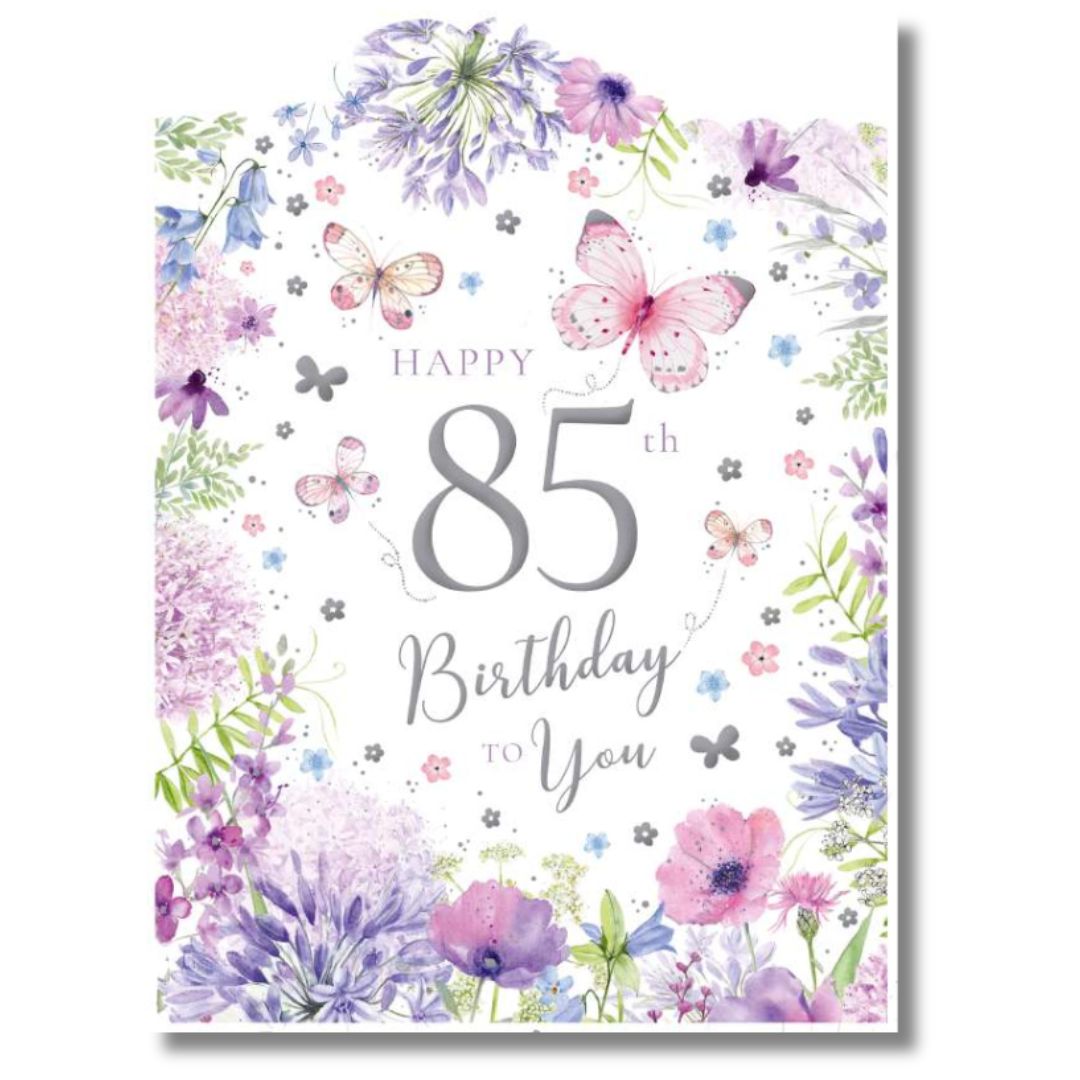 Happy 85th Birthday Greeting Card