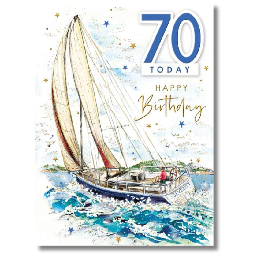 Noel Tatt 70 Today Happy Birthday - Greeting Card