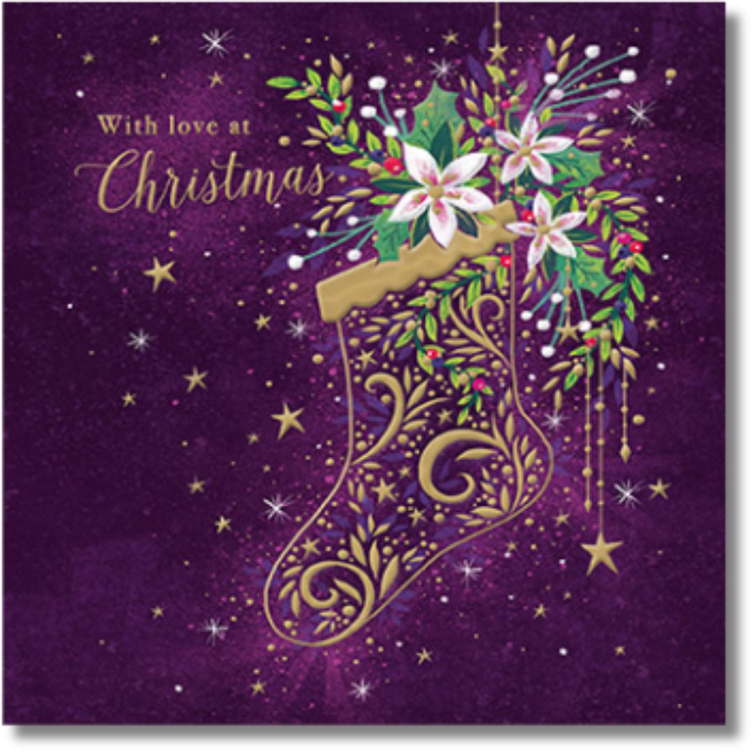 Noel Tatt With Love At Christmas A Box Of 8 Greeting Cards