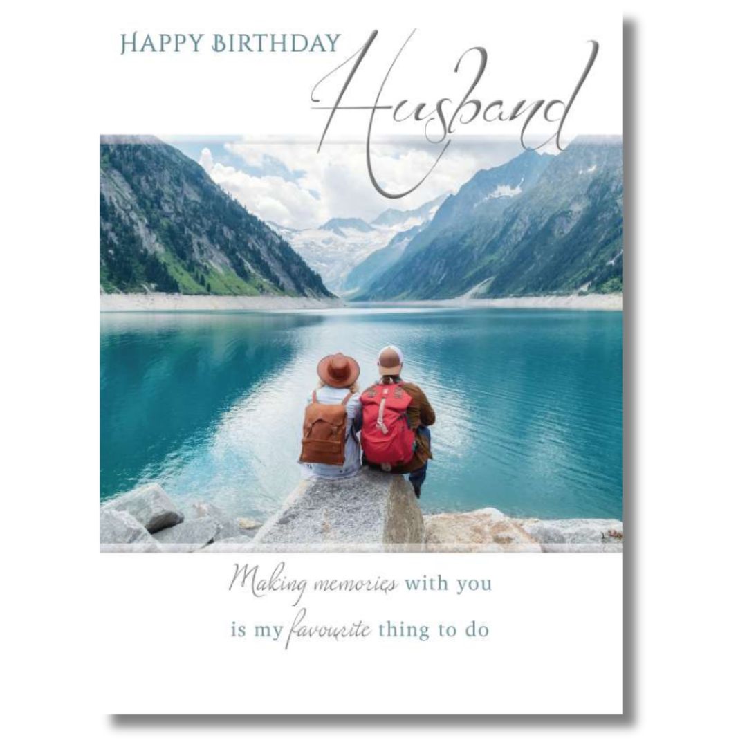 Happy Birthday Husband Greeting Card