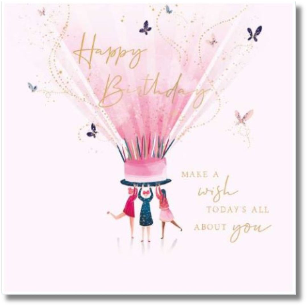 Noel Tatt Happy Birthday - Greeting Card