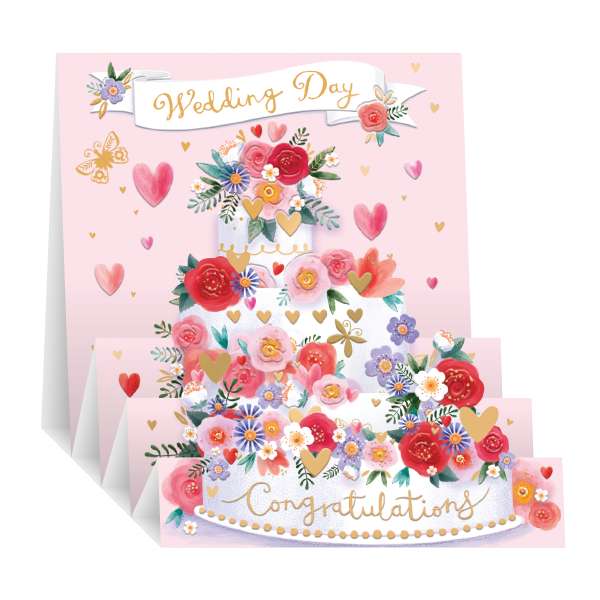 Wedding Day Congratulations Greeting Card