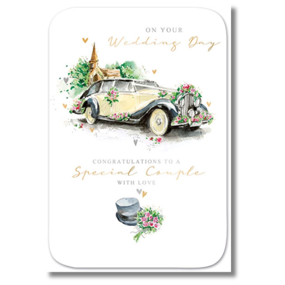 Noel Tatt On Your Wedding Day - Greeting Card