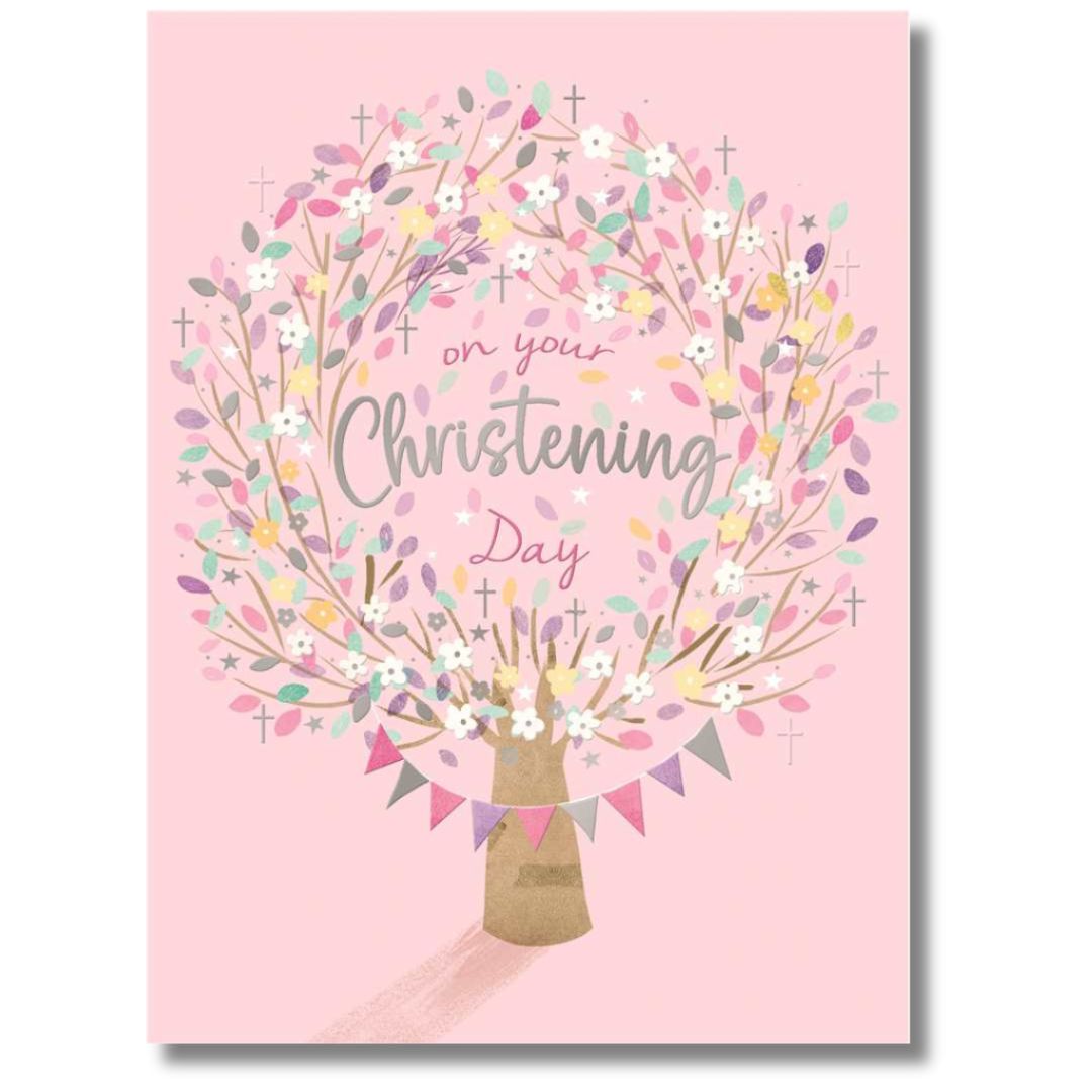 Noel Tatt On Your Christening - Greeting Card