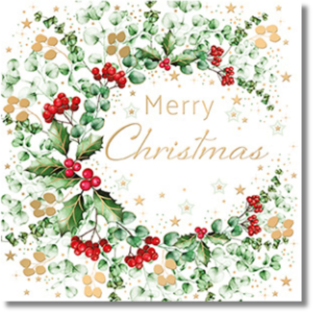 Noel Tatt Merry Christmas A Box Of 8 Greeting Cards - 1