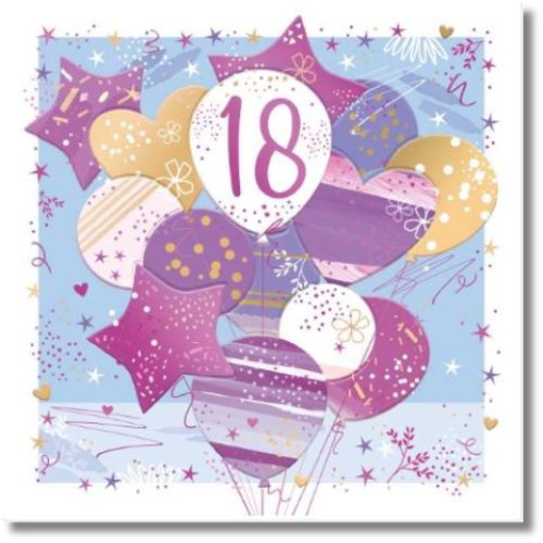 Noel Tatt 18th Birthday - Greeting Card