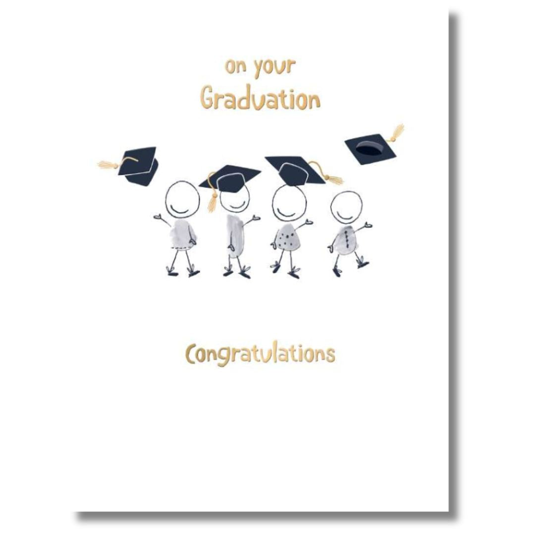 Noel Tatt On Your Graduation Congratulations - Greeting Card