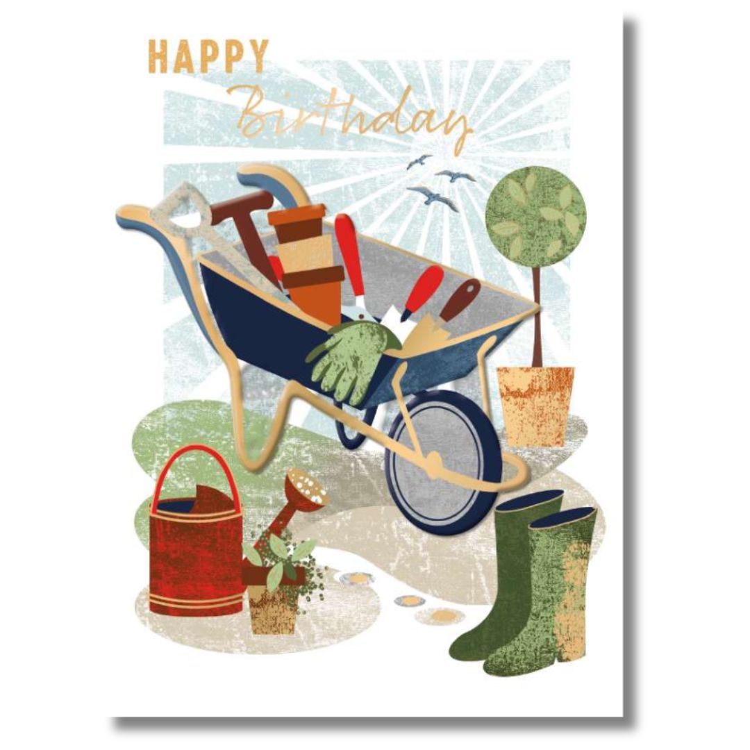 Noel Tatt Happy Birthday - Greeting Card