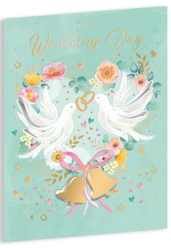 Noel Tatt On Your Wedding Day  - Greeting Card