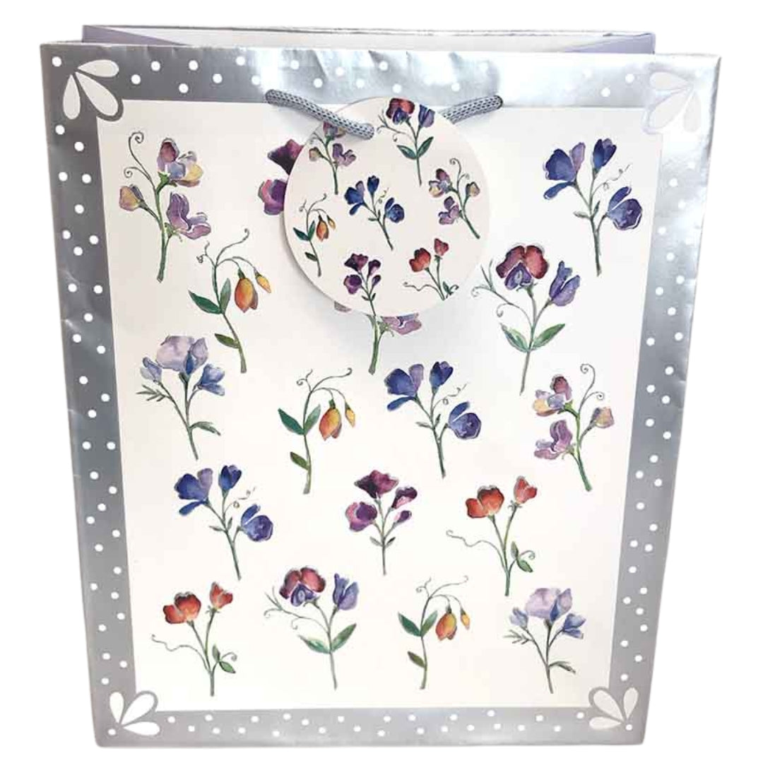 Noel Tatt Gift Bag Medium 31 x 26cm - Floral