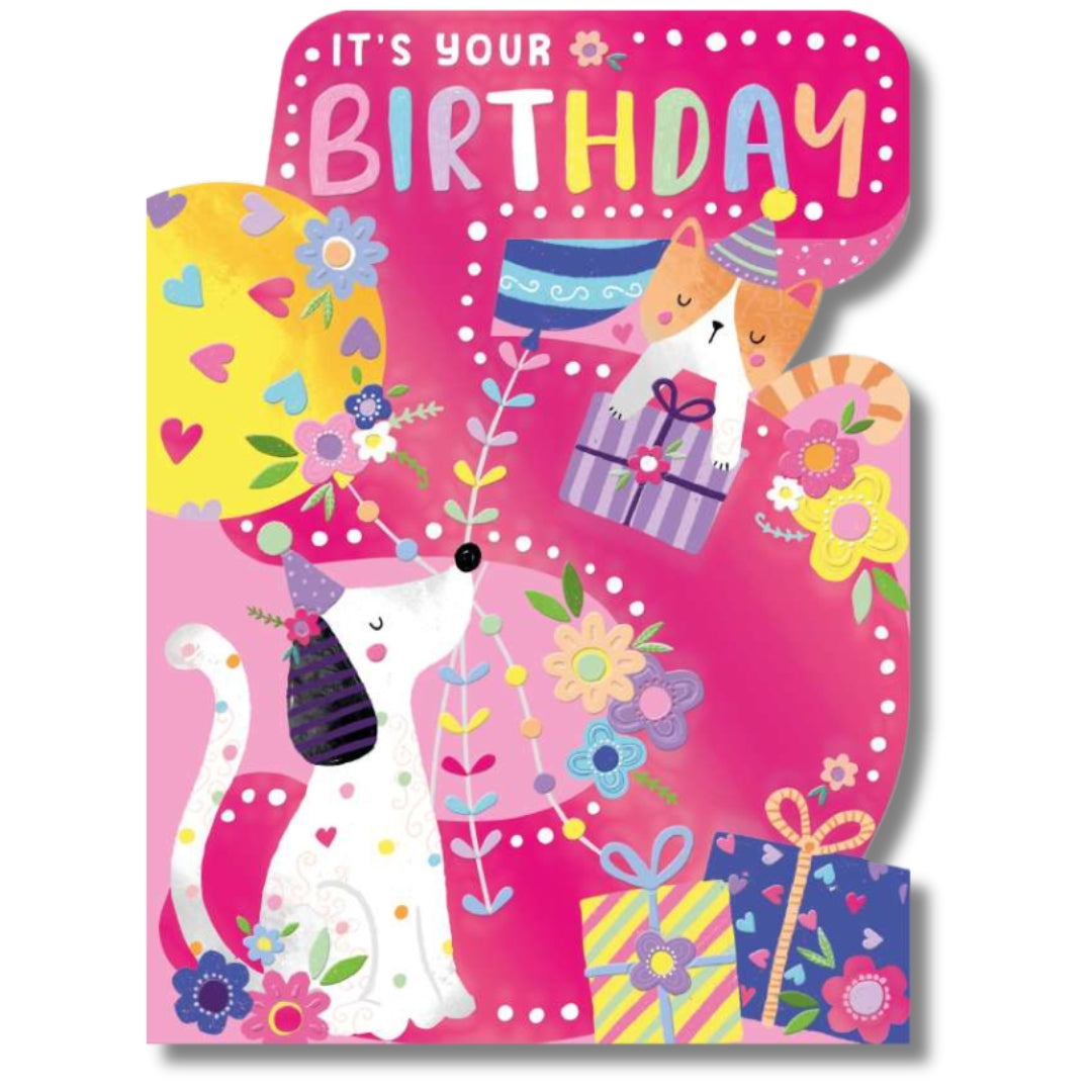 Noel Tatt 5 It's Your Birthday - Greeting Card