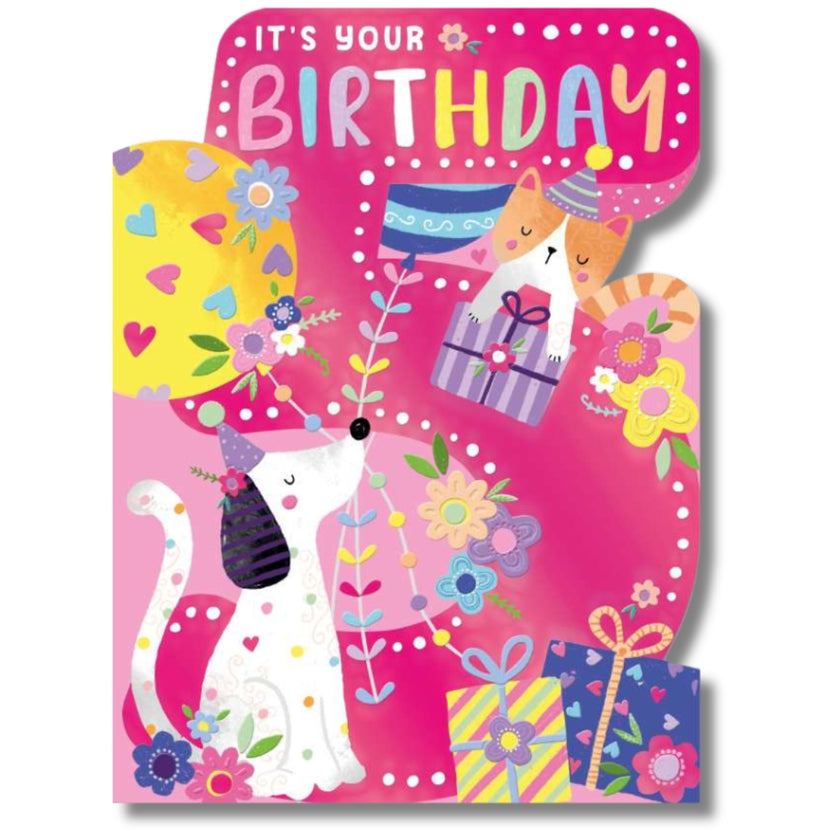 Noel Tatt 5 It's Your Birthday - Greeting Card
