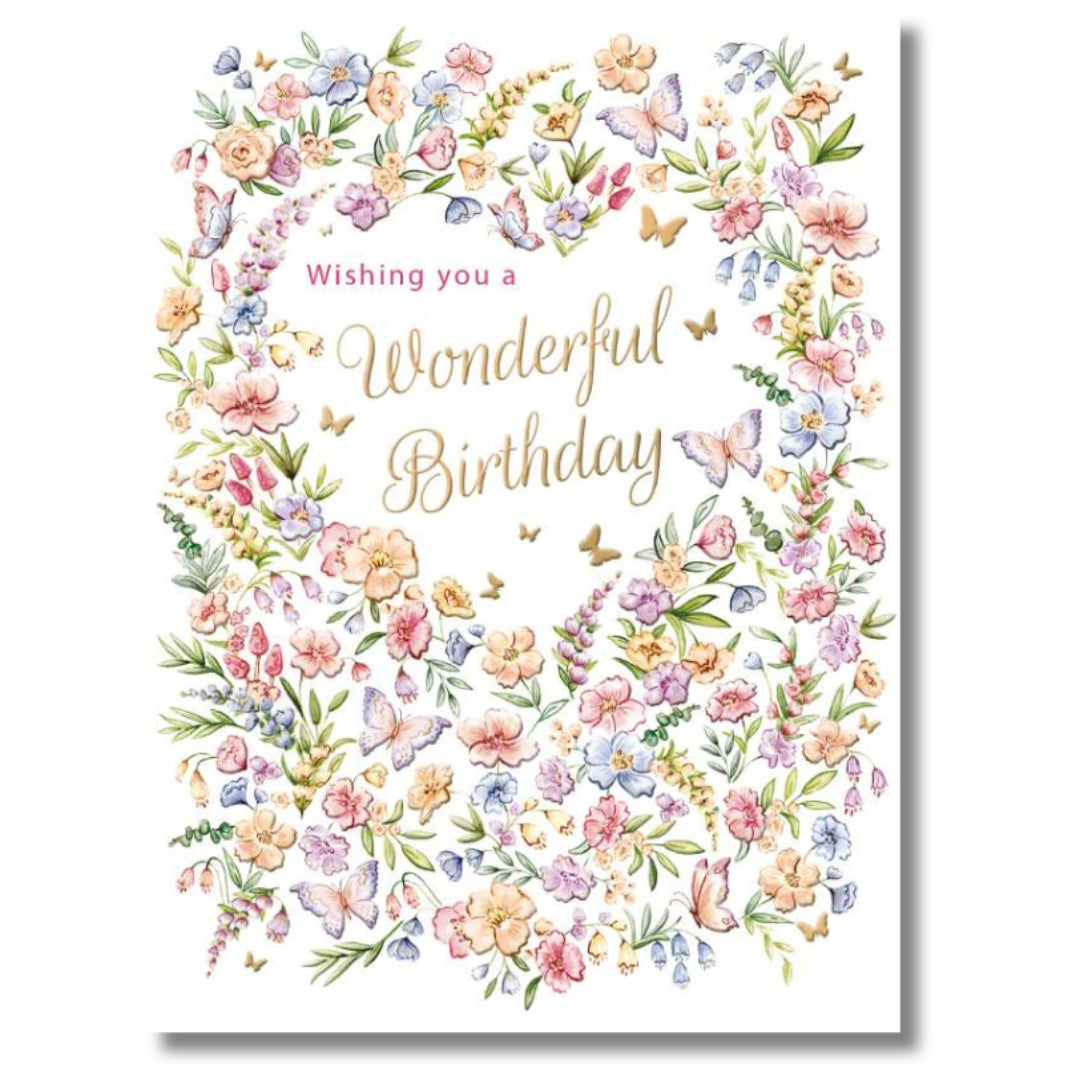 Noel Tatt Wishing You A Wonderful Birthday - Greeting Card