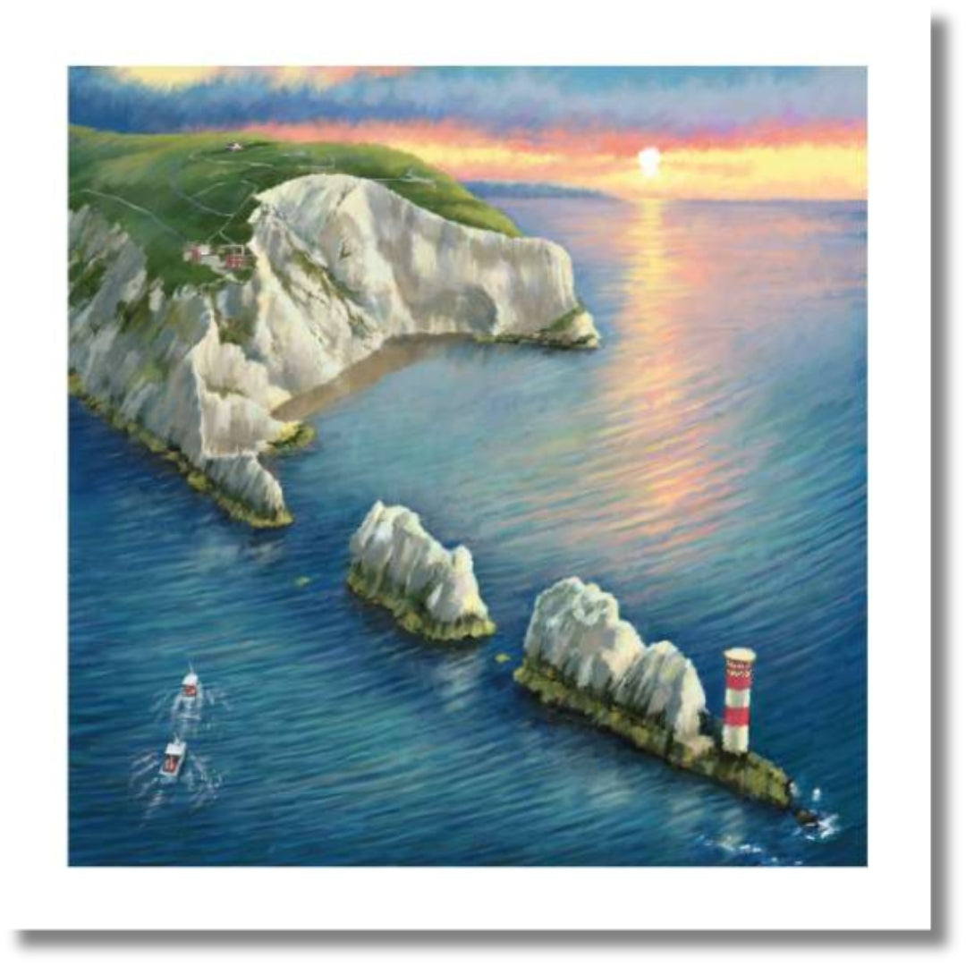 Noel Tatt View - Blank Greeting Card