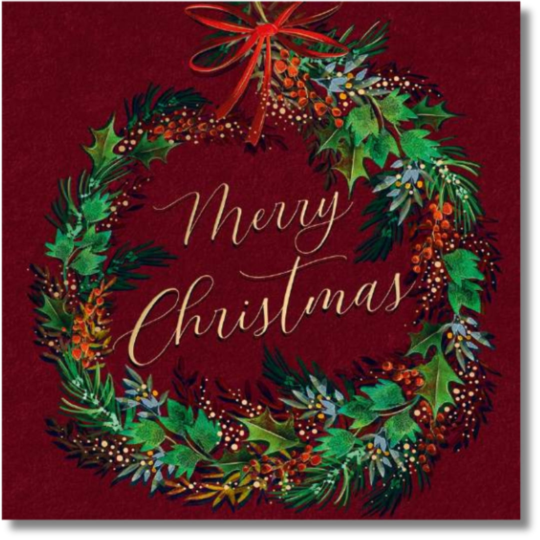 Noel Tatt A Box Of 8 Christmas Cards - Merry Christmas