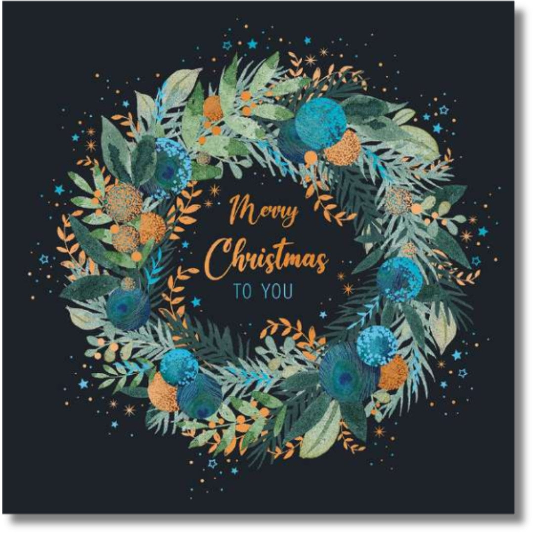 Noel Tatt A Box Of 8 Christmas Cards - Merry Christmas To You