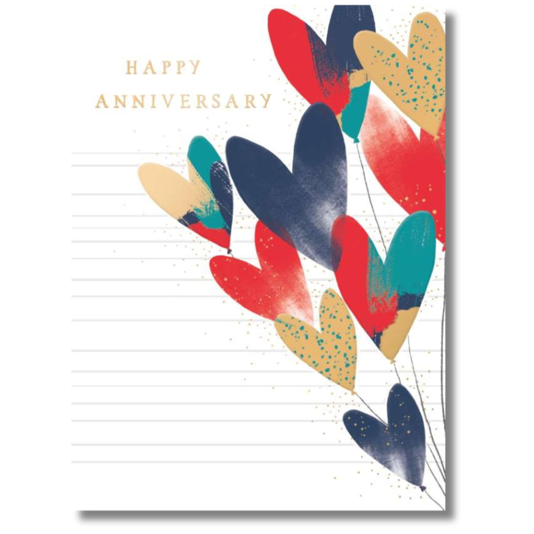 Noel Tatt Happy Anniversary - Greeting Card