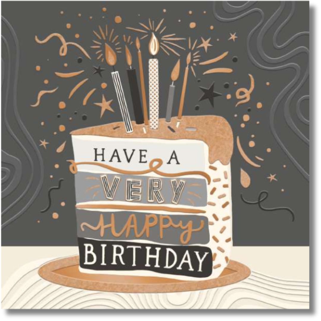 Noel Tatt Have A Very Happy Birthday - Greeting Card