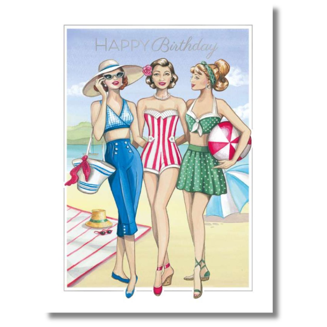Noel Tatt Happy Birthday - Greeting Card