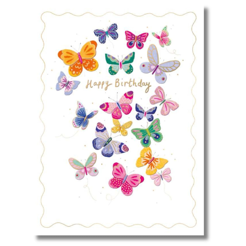 Noel Tatt Happy Birthday - Greeting Card