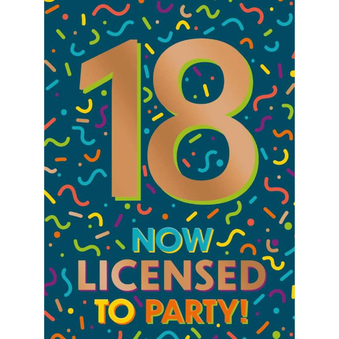 Noel Tatt 18 Birthday - Greeting Card