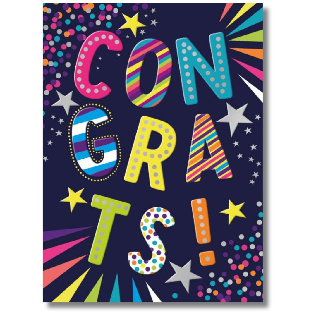 Noel Tatt Congrats! - Greeting Card