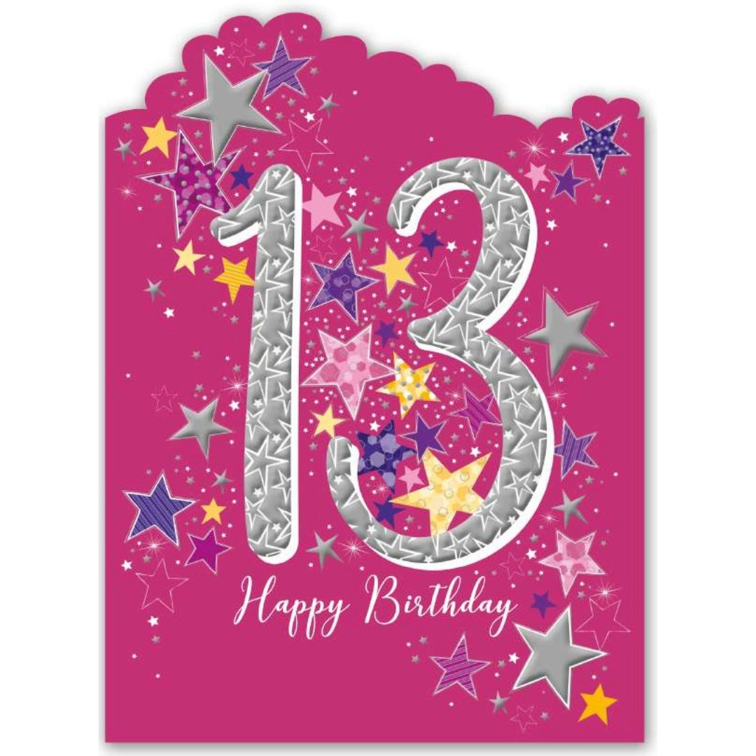 Noel Tatt 13 Happy Birthday - Greeting Card