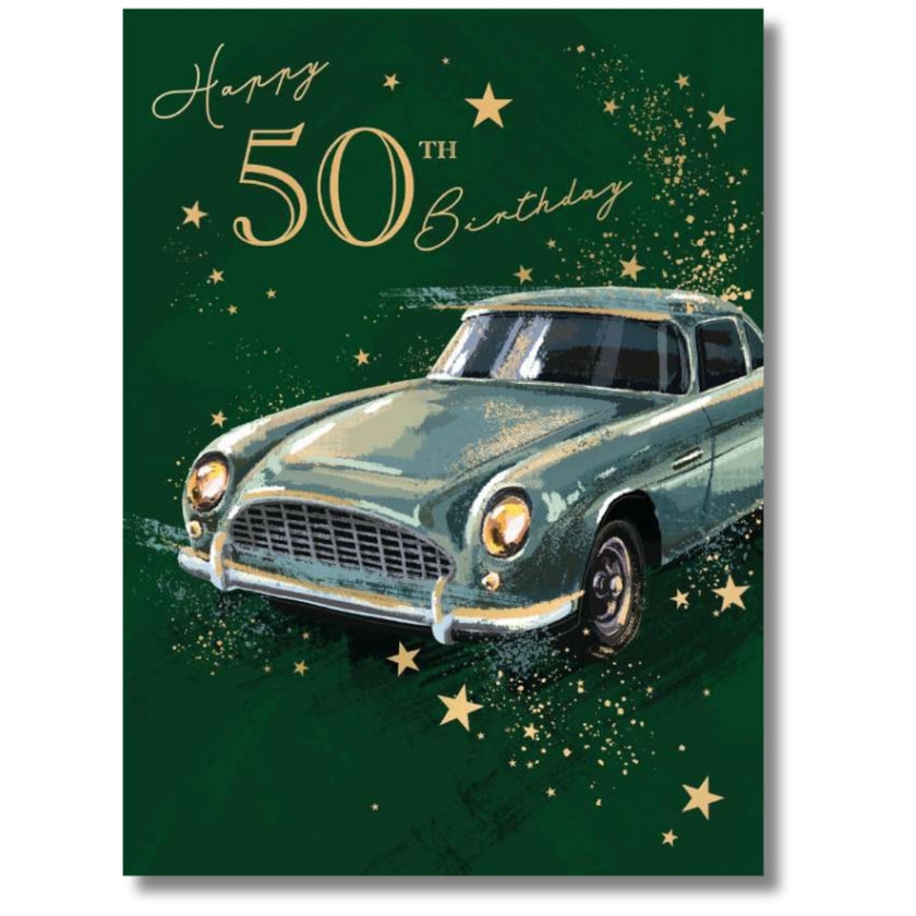 Noel Tatt Happy 50th Birthday - Greeting Card