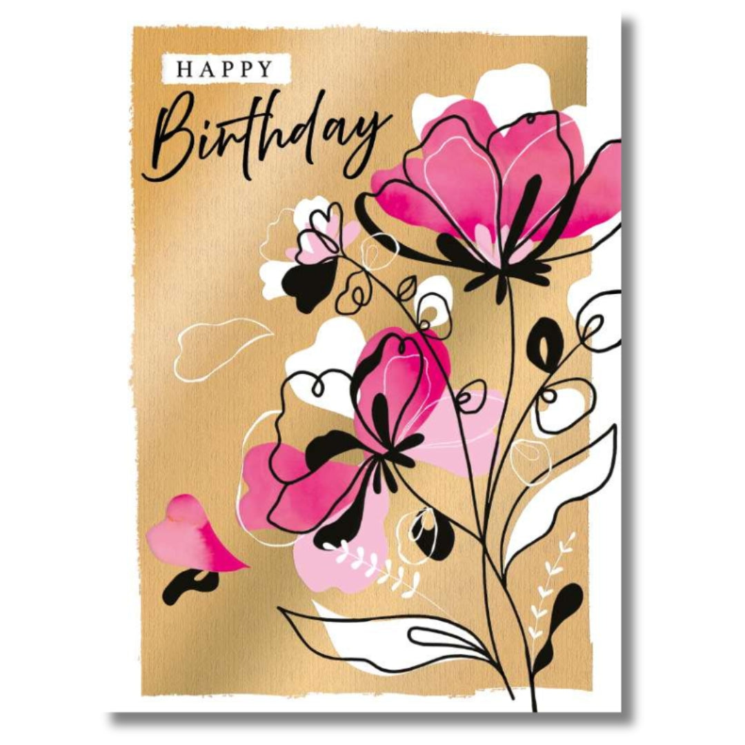 Noel Tatt Happy Birthday - Greeting Card