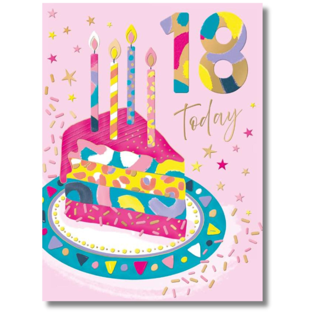 Noel Tatt 18 Today Birthday - Greeting Card