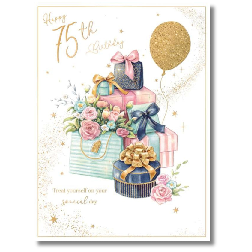 Noel Tatt Happy 75th Birthday - Greeting Card