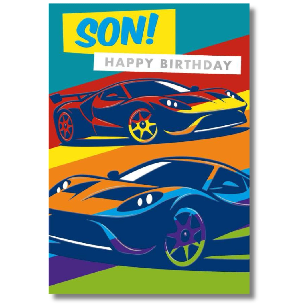 Noel Tatt Son! Happy Birthday - Greeting Card