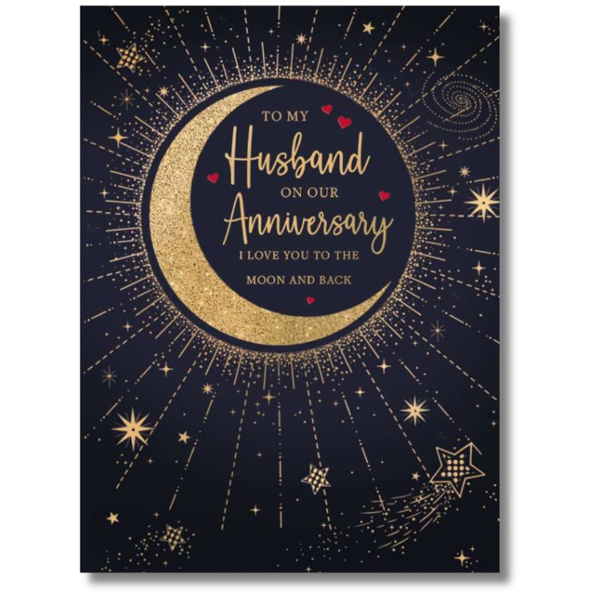 Noel Tatt To My Husband On Our Anniversary - Greeting Card