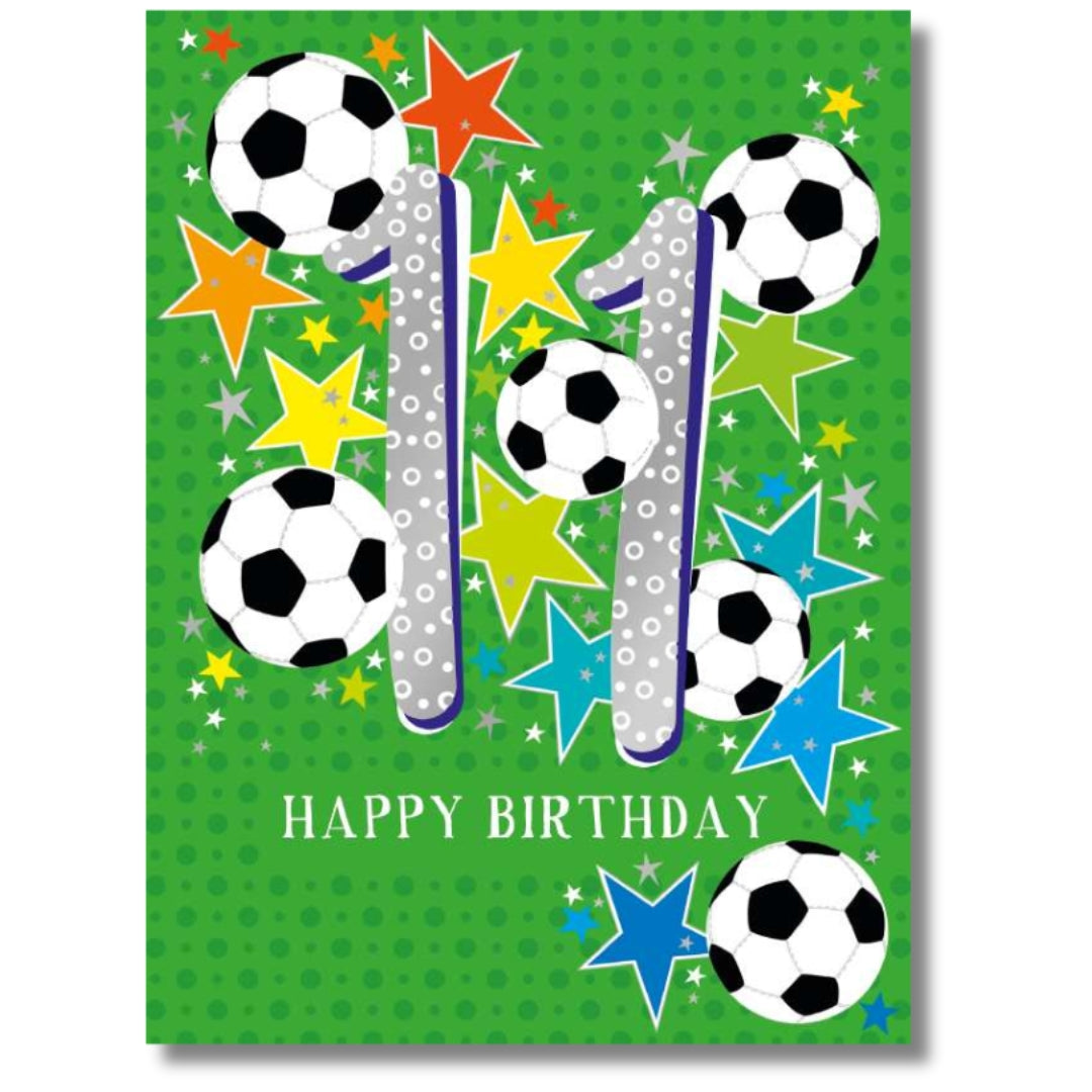 Noel Tatt 11 Happy Birthday - Greeting Card