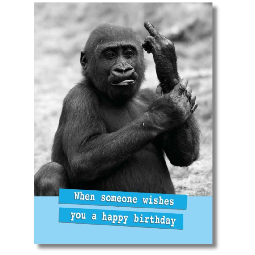 Noel Tatt When Someone Wishes You A Happy Birthday - Greeting Card