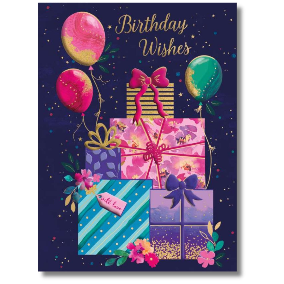 Noel Tatt Birthday Wishes - Greeting Card