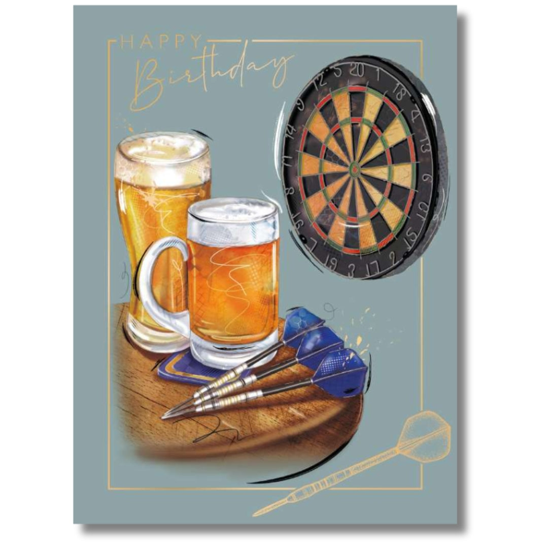 Noel Tatt Happy Birthday - Greeting Card