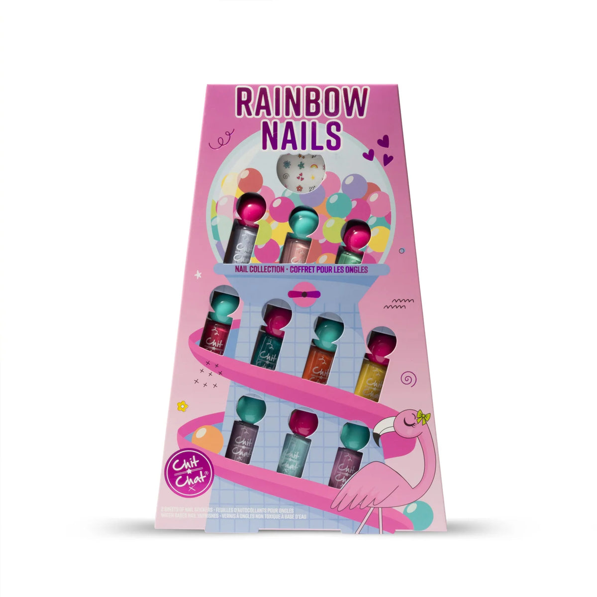 Chit Chat - Rainbow Nails