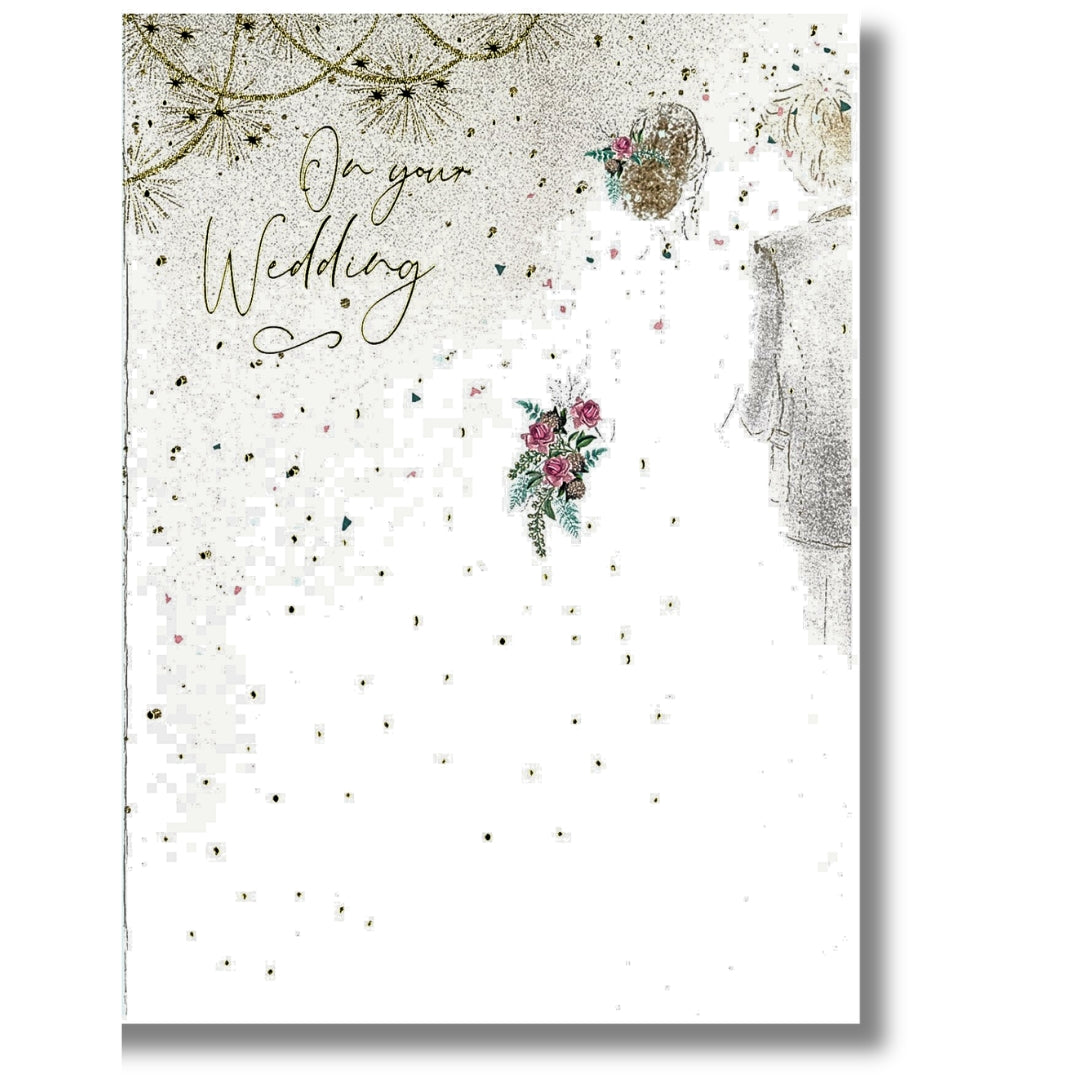 Abacus On Your Wedding Day - Greeting Card