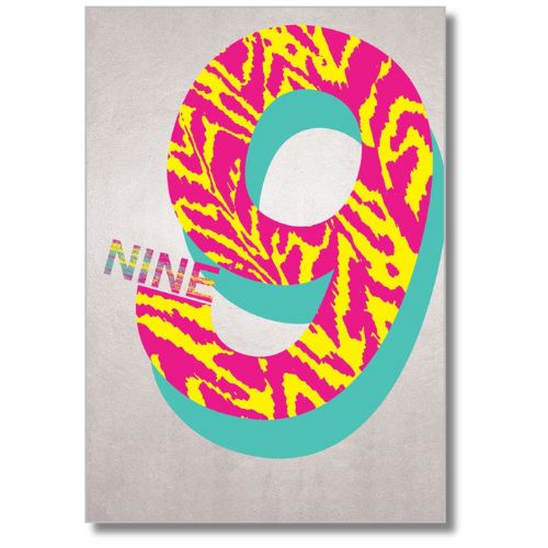 9 Birtday - Greeting Card