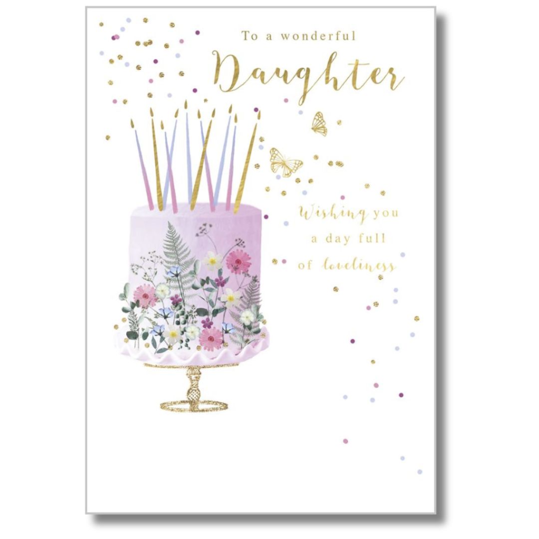 Abacus To A Wonderful Daughter - Greeting Card