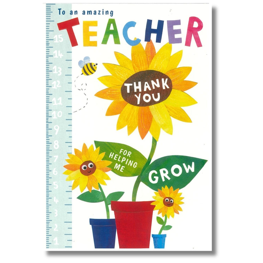 Abacus To An Amazing Teacher Thank You - Greeting Card