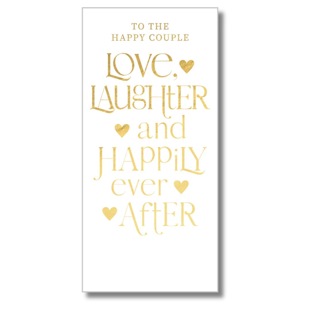 To The Happy Couple - Greeting Card Money Pocket