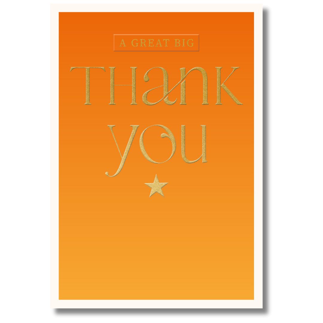 A Great Big Thank You Greeting Card