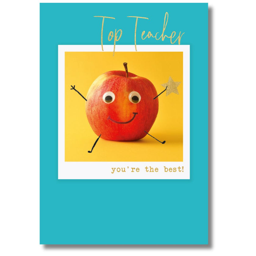 Abacus Top Teacher You're The Best! - Greeting Card