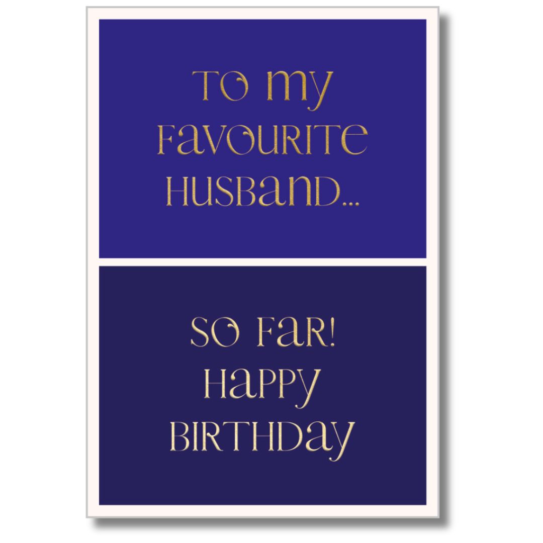 Abacus Husband, Happy Birthday - Greeting Card