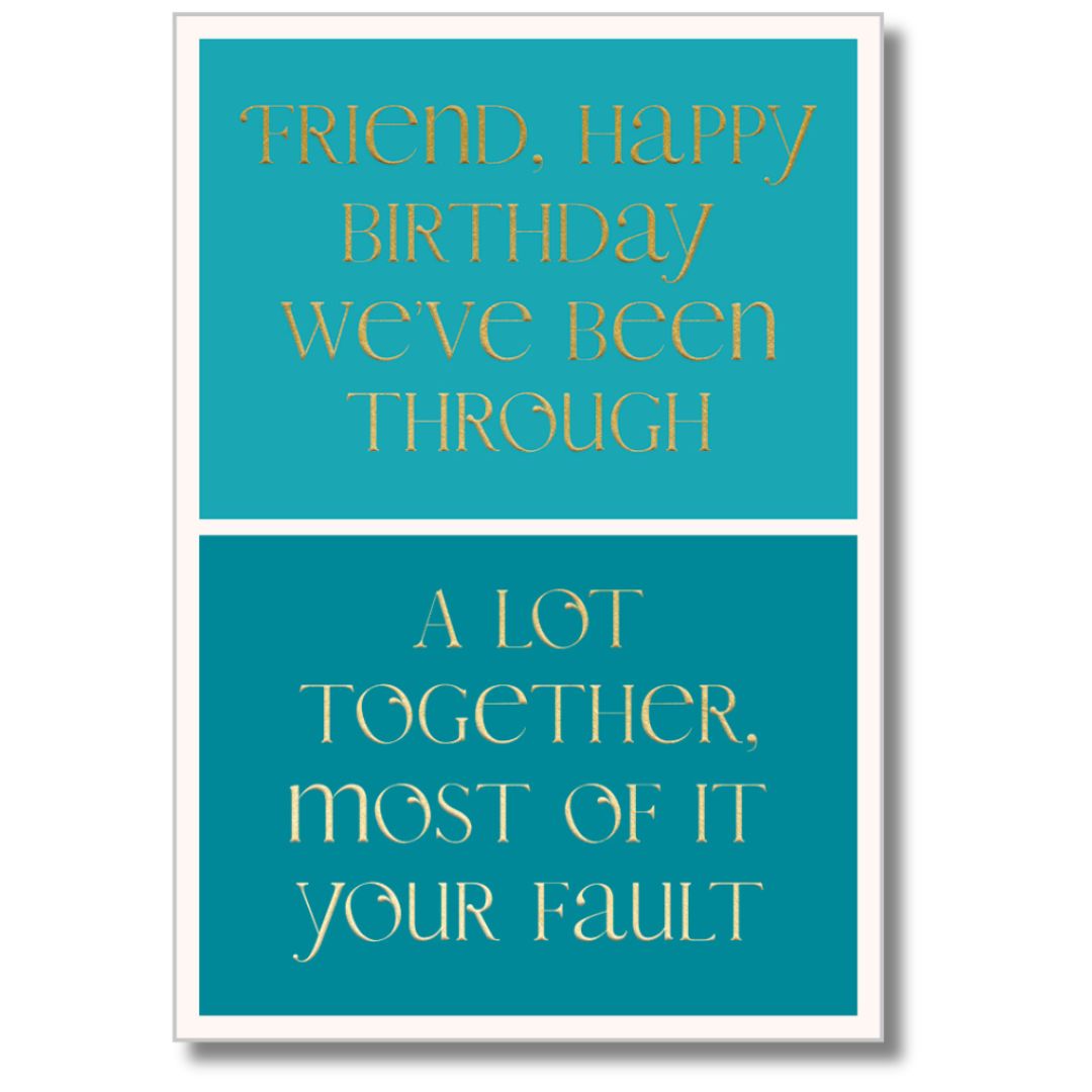 Abacus Friend, Happy Birthday - Greeting Card