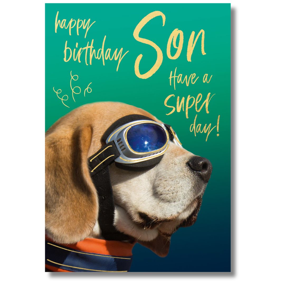 Happy Birthday Son Greeting Card